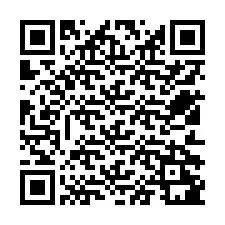 Codice QR per il numero di telefono +12512281203