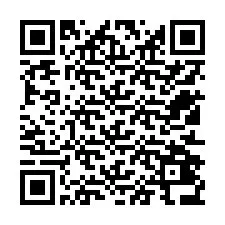 QR-код для номера телефона +12512436385