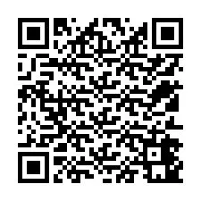 Código QR para número de teléfono +12512441841