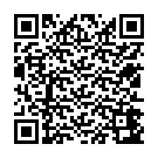 Codice QR per il numero di telefono +12512443862