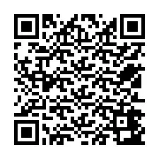 Codice QR per il numero di telefono +12512443863