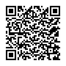 QR-code voor telefoonnummer +12512526061