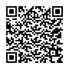 QR kód a telefonszámhoz +12512618458