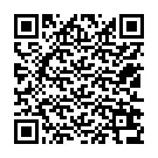 Codice QR per il numero di telefono +12512636425