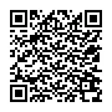 QR-code voor telefoonnummer +12512638384