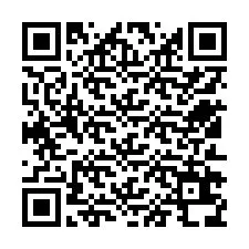 Codice QR per il numero di telefono +12512638456