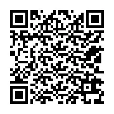 Codice QR per il numero di telefono +12512639835