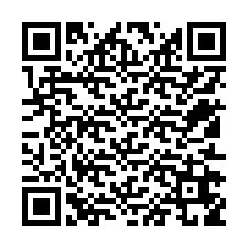 Kode QR untuk nomor Telepon +12512659081