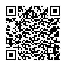 QR-код для номера телефона +12512659091