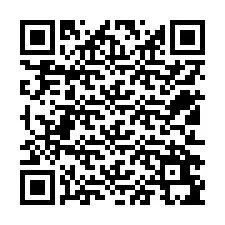 QR код за телефонен номер +12512695621