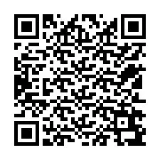 QR Code สำหรับหมายเลขโทรศัพท์ +12512697461