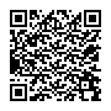 Código QR para número de teléfono +12512698789