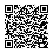 QR Code สำหรับหมายเลขโทรศัพท์ +12512750545