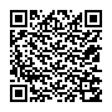 QR-code voor telefoonnummer +12512752185