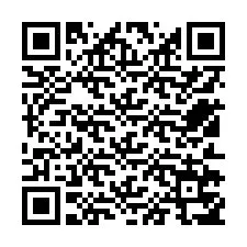 Código QR para número de teléfono +12512757417