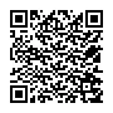 QR kód a telefonszámhoz +12512757743