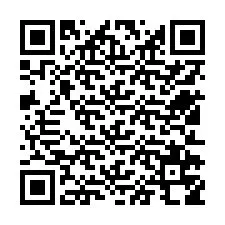 QR kód a telefonszámhoz +12512758526