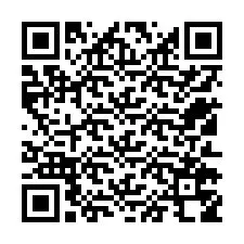 Codice QR per il numero di telefono +12512758955