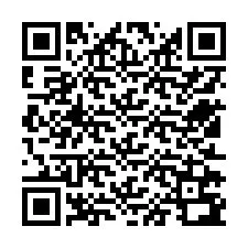 Código QR para número de teléfono +12512792096