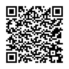 QR Code สำหรับหมายเลขโทรศัพท์ +12512799585