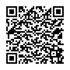 QR-code voor telefoonnummer +12512865020