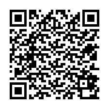 Codice QR per il numero di telefono +12512870942