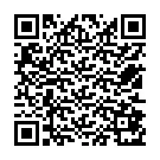 QR-koodi puhelinnumerolle +12512871187