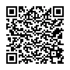 QR-код для номера телефона +12512878065