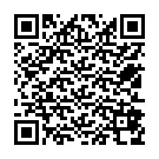 QR-Code für Telefonnummer +12512878823