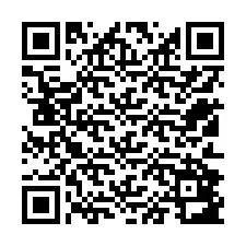 Kode QR untuk nomor Telepon +12512883615