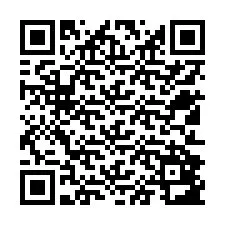 Kode QR untuk nomor Telepon +12512883620