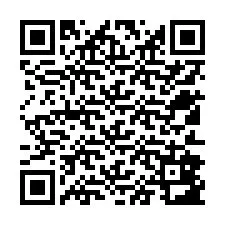 Codice QR per il numero di telefono +12512883810