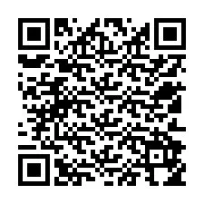 QR kód a telefonszámhoz +12512954614