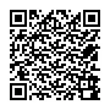 QR-koodi puhelinnumerolle +12512980857