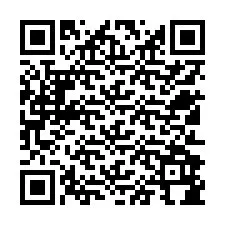 Codice QR per il numero di telefono +12512984364