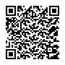 QR-koodi puhelinnumerolle +12513003031