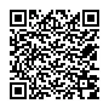 QR kód a telefonszámhoz +12513004567