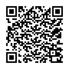 Código QR para número de teléfono +12513020209