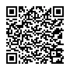 Código QR para número de teléfono +12513022990