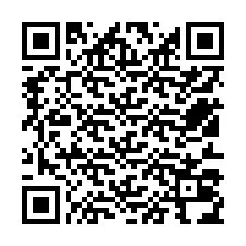 電話番号のQRコード +12513034107