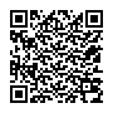 Kode QR untuk nomor Telepon +12513034445