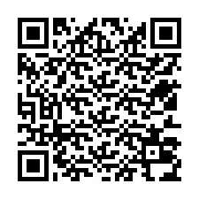 QR-Code für Telefonnummer +12513034502