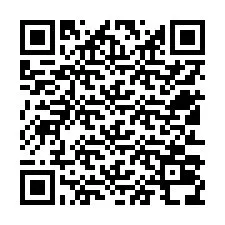 QR Code สำหรับหมายเลขโทรศัพท์ +12513038364