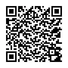 Código QR para número de teléfono +12513082618