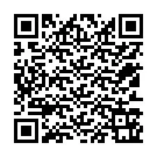 QR-Code für Telefonnummer +12513161411