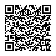 QR Code สำหรับหมายเลขโทรศัพท์ +12513169862