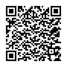 Código QR para número de telefone +12513174099