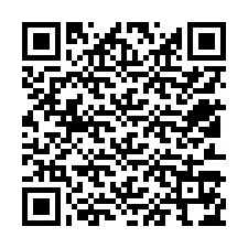 QR Code สำหรับหมายเลขโทรศัพท์ +12513174819