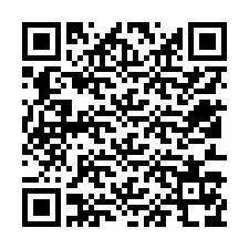 Código QR para número de teléfono +12513178509