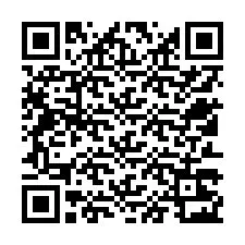 QR-koodi puhelinnumerolle +12513223858